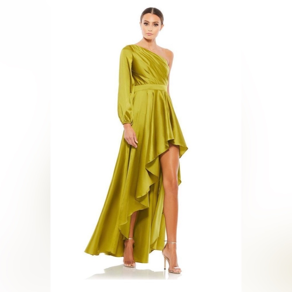 Mac Duggal Ieena high/low one shoulder gown